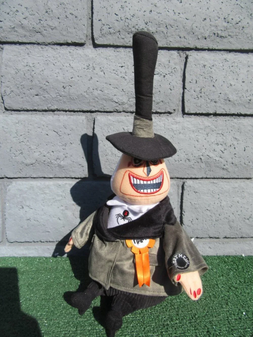 Disney The Nightmare Before Christmas Mayor Animated Rotating Head Musical Plush